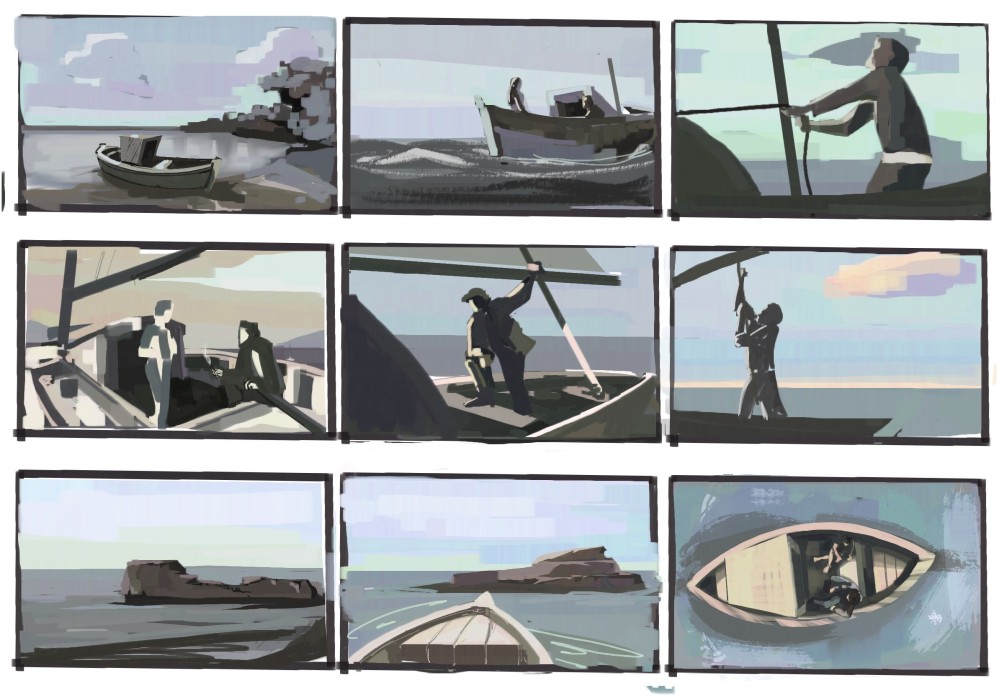 Boat artwork